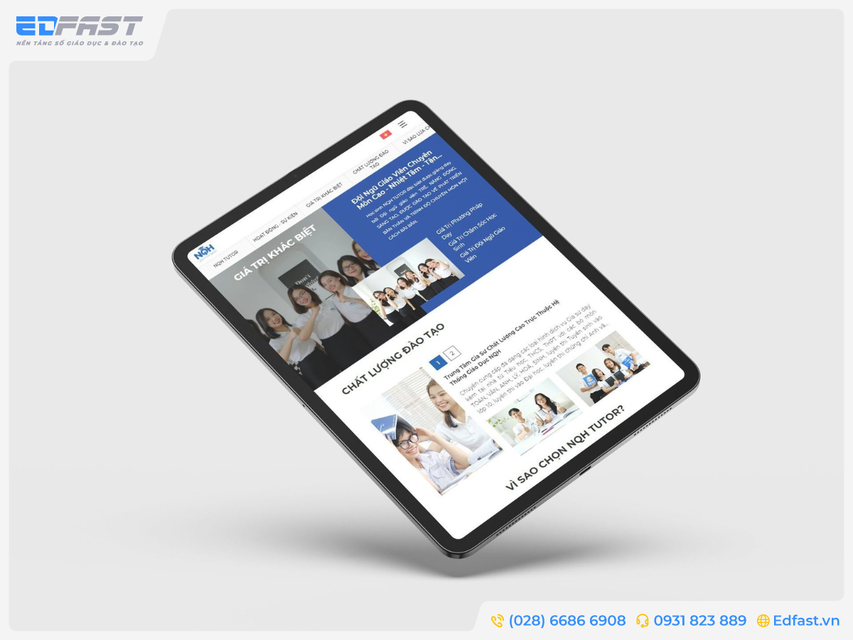 HỆ THỐNG GIÁO DỤC  NQH EDU SYSTEM