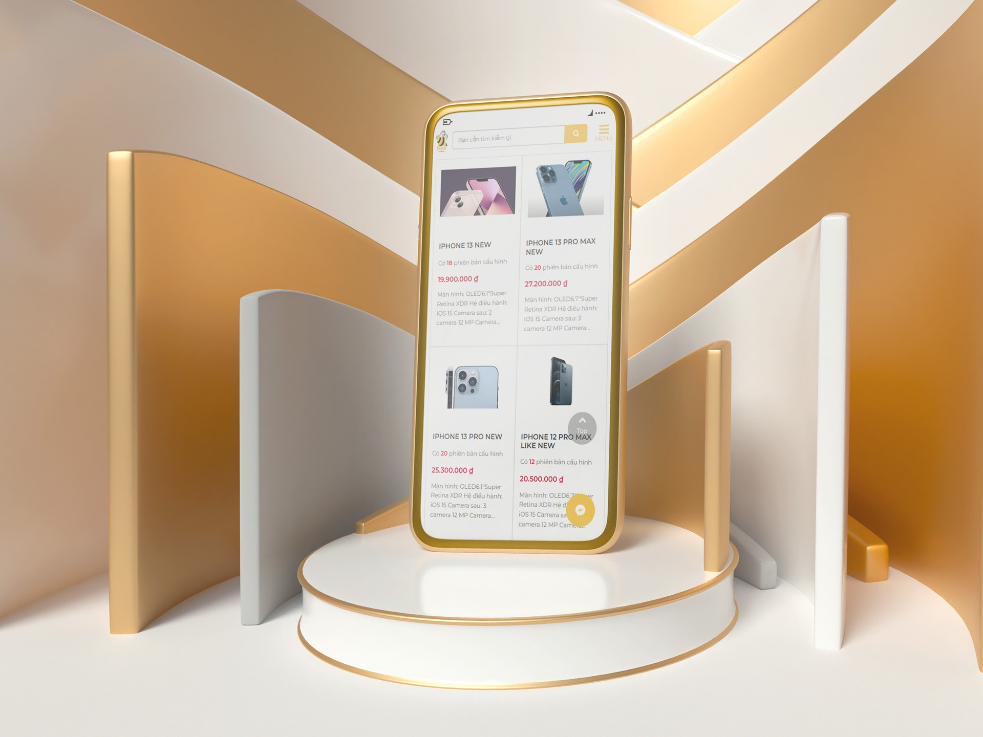 Website cho doanh nghiệp thương mại kỹ thuật khởi nghiệp